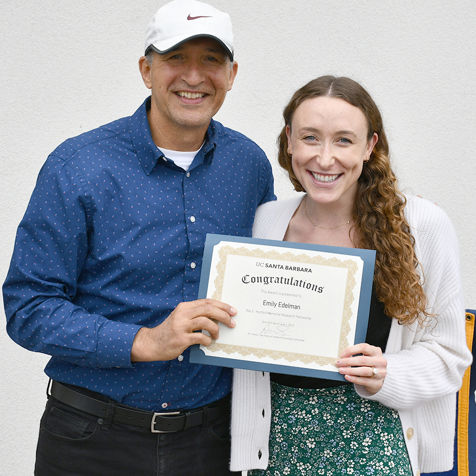 Emily Edelman and Dr. Andrés Consoli