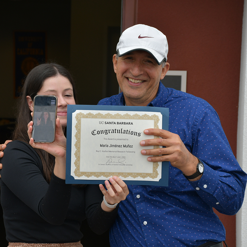 María Jiménez Muñoz and Dr. Andrés Consoli