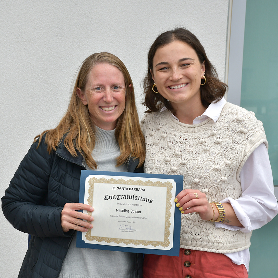 Dr. Erin Dowdy and Madeline Spiess