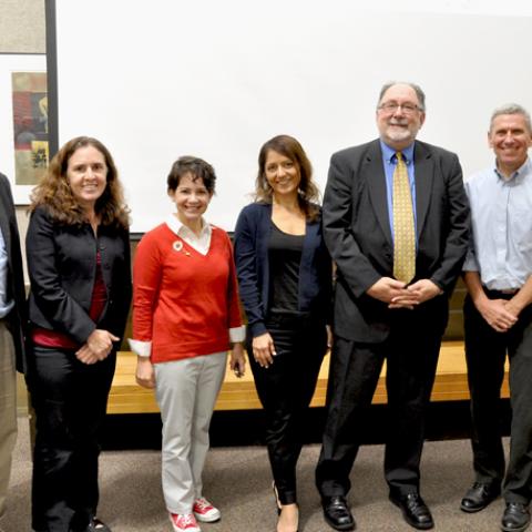 the presenters at the November 6, 2017 Fast & Curious lectures