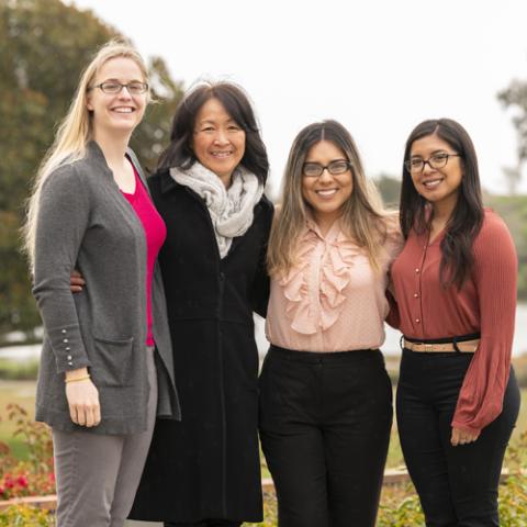 Jasmine McBeath, Dorothy Chun, Gabby Gutierrez-Serrano, and Diana Chagolla