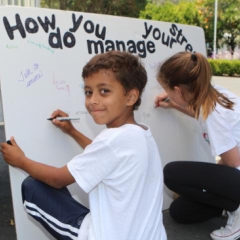 mental health matters program with schoolchildren