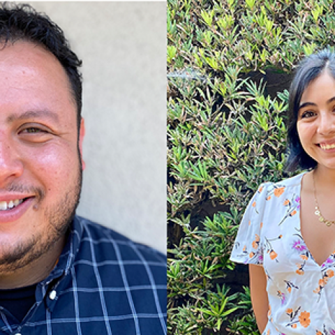 Efrain Alvarez and Sofia Carrillo