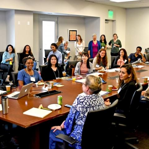 The 2018 Department of Counseling, Clinical, and School Psychology New Student Orientation