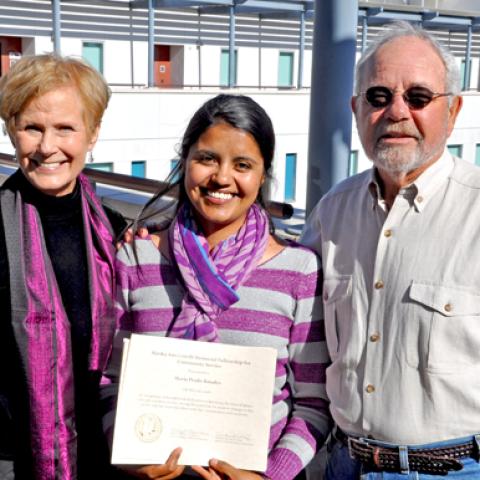 Ann Lippincott, Maria Prado Rosales, and Ned Emerson