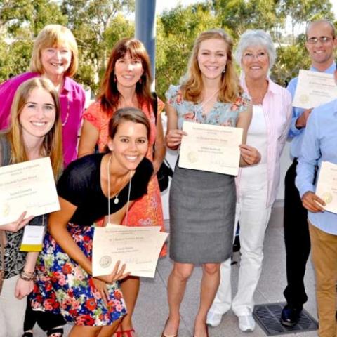 2014 Dr. J Fellowship awardees