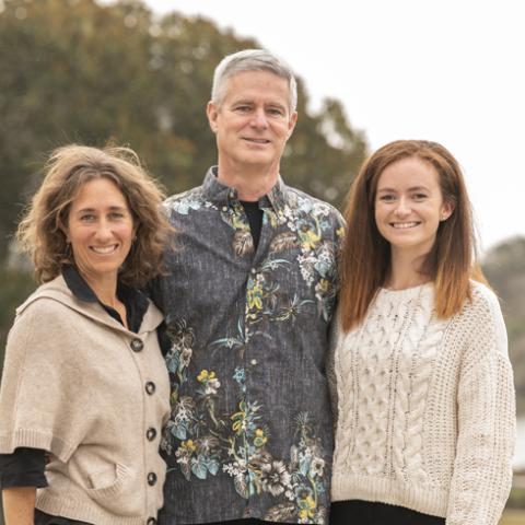 Amanda Henderson, Jon Mello (donor), Lauren Bedard