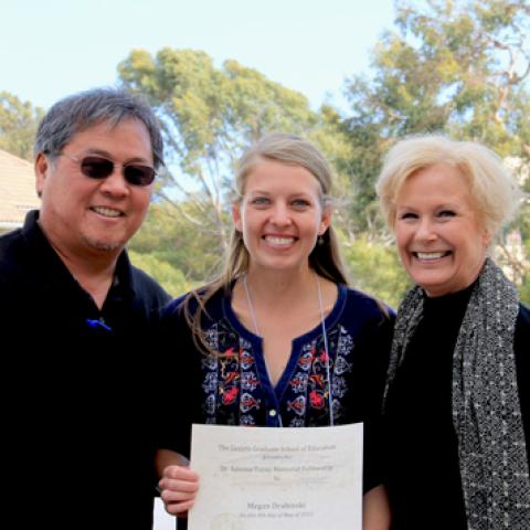 Herb Tuyay, Megan Drabinski, and Ann Lippincott