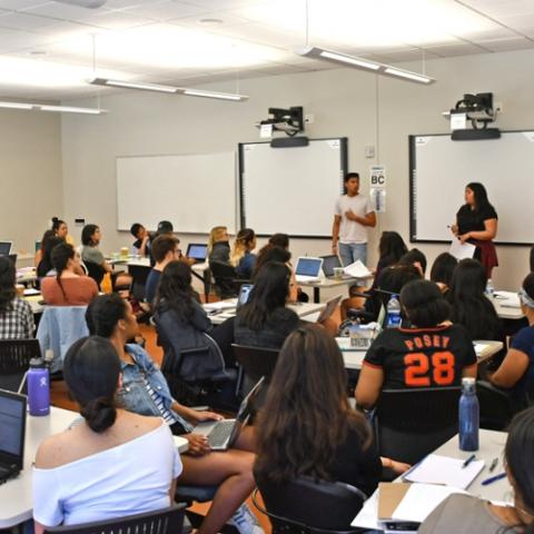 Rebeca Mireles-Rios classroom