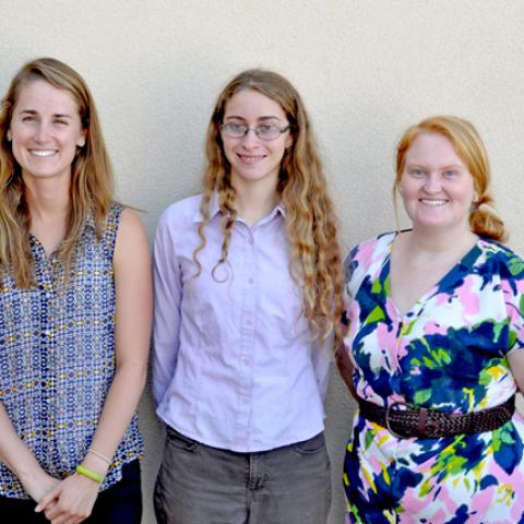 Claire Mathews, Karen Buchmiller, Hannah Seyb