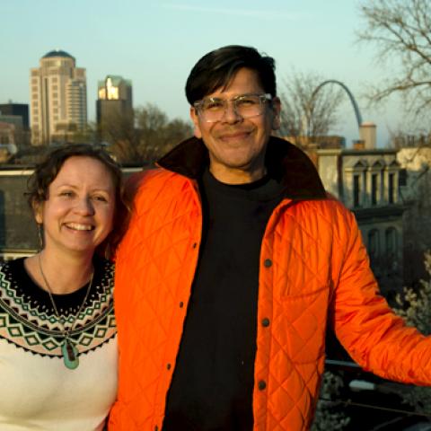 April Regester and Ralph Cordova