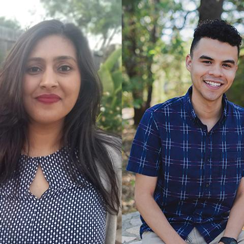 Himadhari Sharma and Daniel Ulises Rios