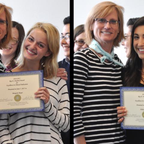 Heidi Zetzer, Margaret Boyer, Haley Meskunas