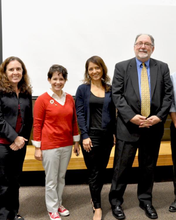 the presenters at the November 6, 2017 Fast & Curious lectures