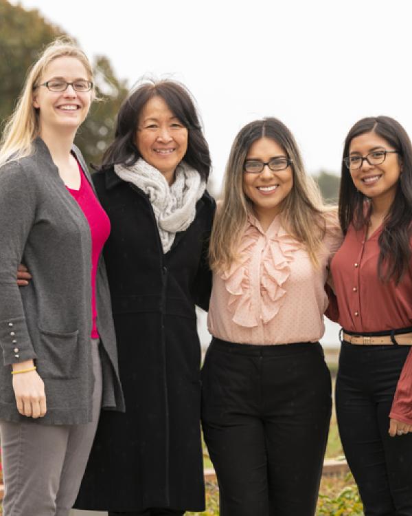 Jasmine McBeath, Dorothy Chun, Gabby Gutierrez-Serrano, and Diana Chagolla 