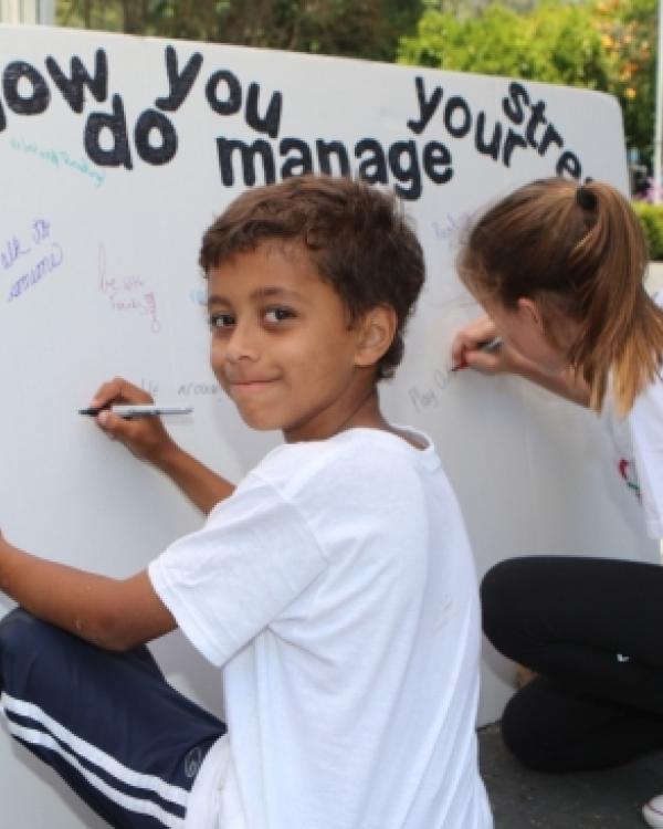 mental health matters program with schoolchildren 