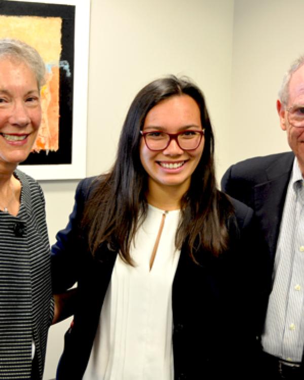 Cynthia Brinkmann, Jane Huson, Frederick Brinkmann 