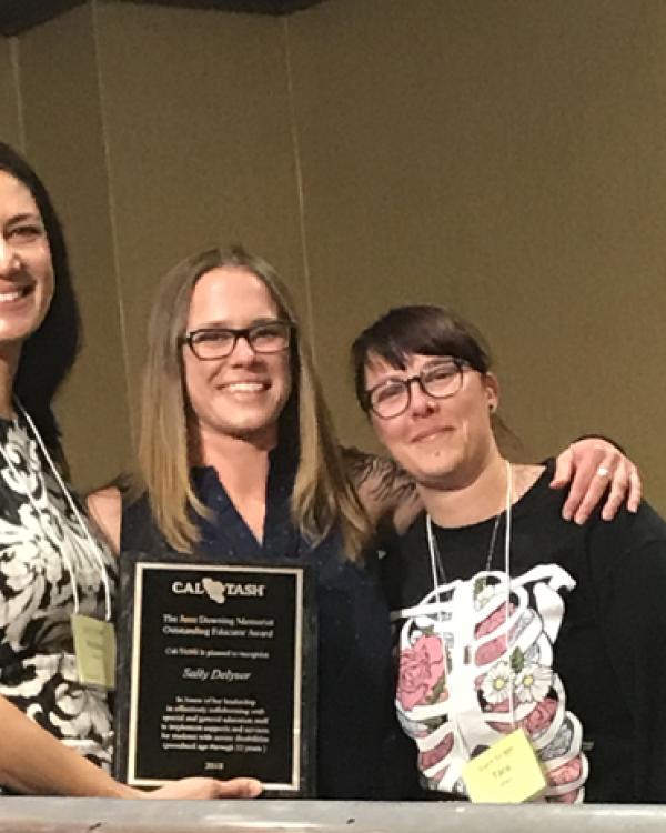 Natalie Holdren, Sally Delyser, and Taria Uliasz 