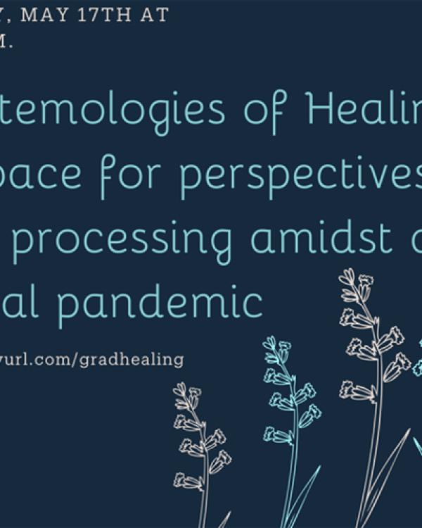 epistemologies of healing flyer 