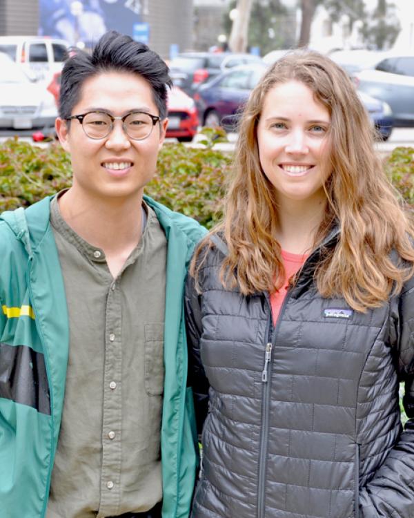 Daniel Choi and Emily Carver 