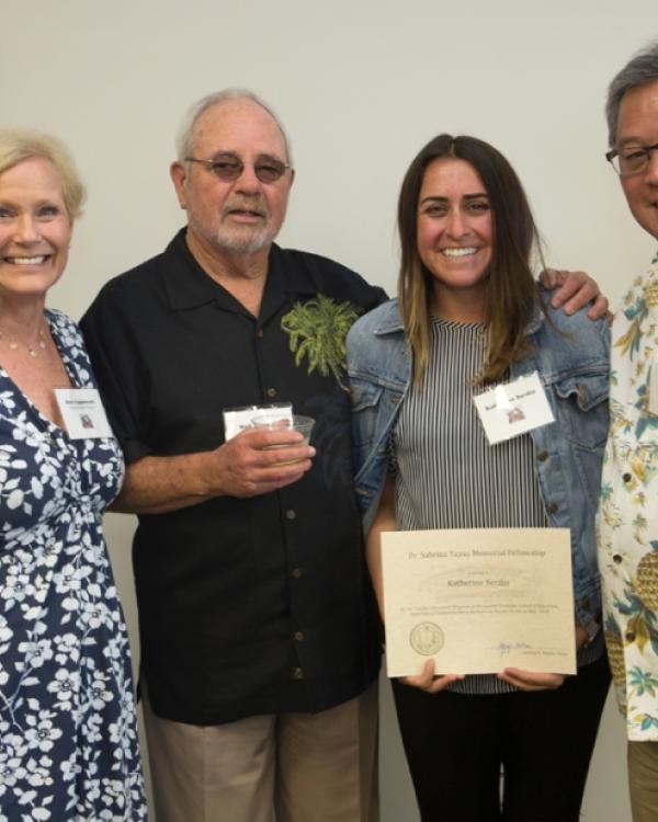 Ann Lippincott, Ned Emerson, Katherine Serdio, Herb Tuyay 